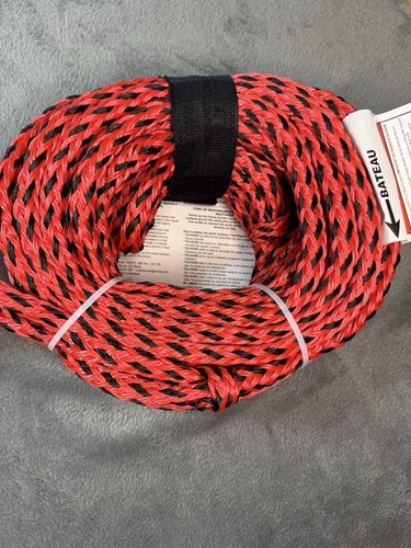 Set of 2 Airhead Deluxe 4-Rider Tube Tow 60-Feet Rope Towable Water Sports CS1L - Picture 4 of 5