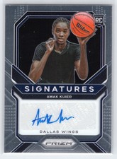 Awak Kuier - 2021 Prizm WNBA - Signatures Auto - Rookie - Dallas Wings