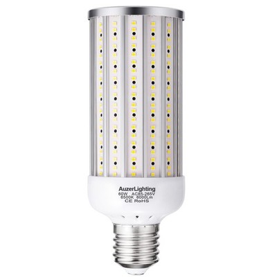 60W LED Corn Light Bulb, Large Mogul E39 Base, 6000-Lumen, 6500K Daylight Coo...