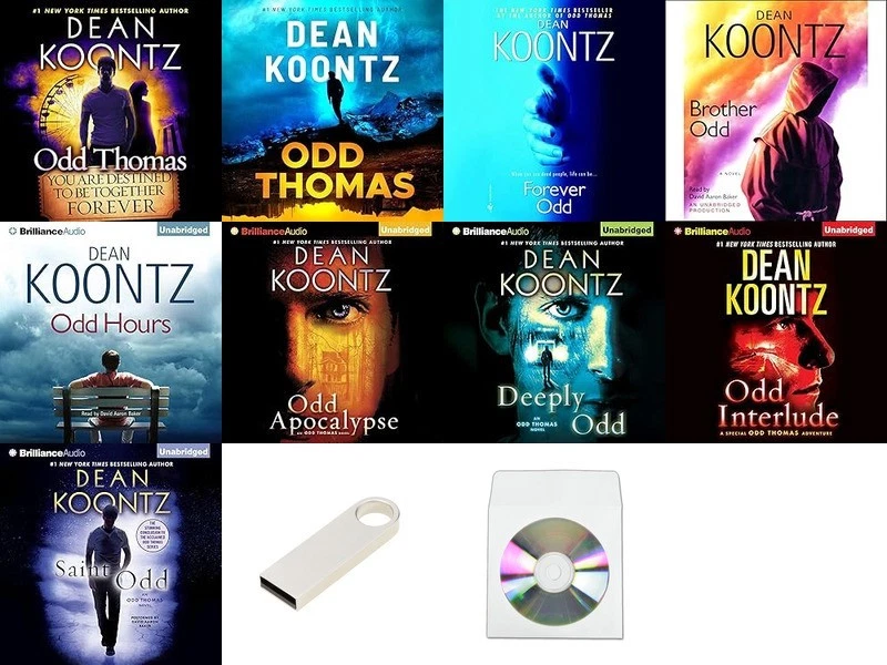 Odd Thomas by Dean Koontz (9 audiobooks 72.5 hrs) - Image 1 of 1
