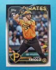 2024 Topps Series 1 Jared Triolo RC #281 Pittsburgh Pirates