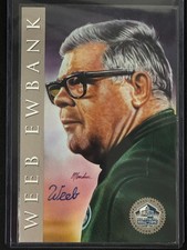 Weeb Ewbank 1998 NFL Football Hall of Fame HOF Signature Series AUTO /2500