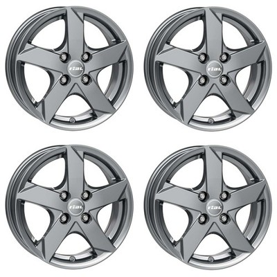 4 Rial Felgen Kodiak 5.5Jx14 ET47 4x100 GRAP für HYUNDAI i10