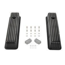 Valve Cover Fit Ford Small Block Chevy 58-86 Tall Black Mt039011 Valve Cover Fit Ford Small Block Chevy 58-86 Tall Black Mt039011
