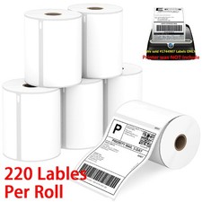 2-20Rolls DYMO 4XL Direct Thermal Shipping Labels 4x6 1744907 Compatible220/Roll