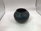 Van Briggle vase, possibly 1919 Leaves, Dirty Bottom, 847