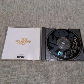 Top Players Golf SNK NEOGEO CD Arcade Sports Game Japan Import CIB w/ Spine Card