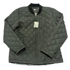 Mack Russo Lightweight Quilted Jacket Mens Sz L (BLACK) New With Tag Long Sleeve