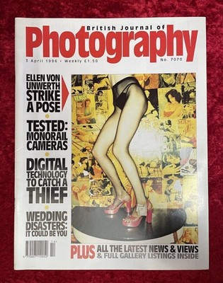 British Journal of Photography Magazine 3 April 1996 SW29