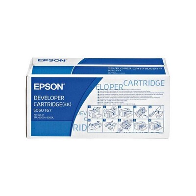 Epson Toner S050167 Black schwarz C13S050167 für Epson EPL-6200 Serie, OVP