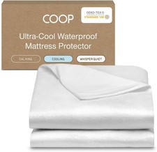 Ultra-Cool Waterproof Mattress Protector Cal King Cooling Mattress Protector