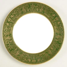 Wedgwood Florentine Dark Green Rim  Bread & Butter Plate 785754