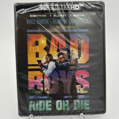 Bad Boys: Ride or Die 4k Ultra UHD Blu-ray 2024 Will Smith Matin Lawrence Sealed