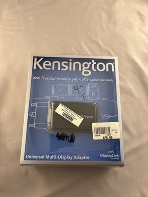 Kensington M01063 Universal Multi Display Adapter - VGA, DVI-I