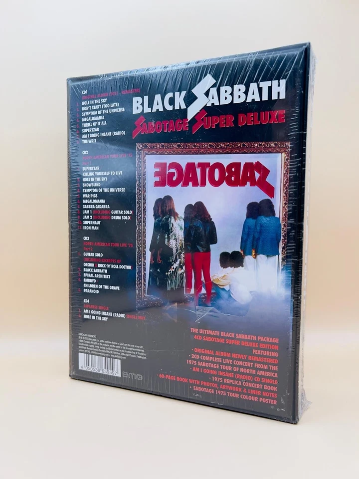 Black Sabbath Sabotage Super Deluxe Box Set *NEU* - Bild 2 von 3