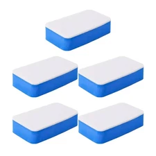 5pcs Car Windshield Wool Felt Brush Care Glass Oil Film Cleaning Wipe Block Tool