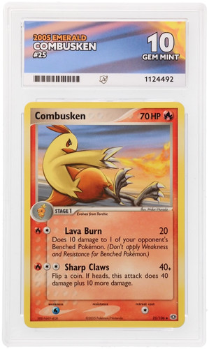 Combusken graded ACE 10 for sale on eBay