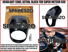 HEADLIGHT COWL ASTRAL BLACK FIT FOR ROYAL ENFIELD SUPER METEOR 650