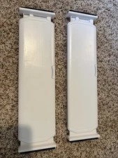 Lifewit 2 Pack Drawer Dividers Plastic 4" High 11-17" Adjustable Organizer White