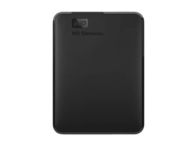 WD Elements  Portable Festplatte, 5 TB HDD, 2,5 Zoll, extern, Schwarz