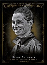 2016 Upper Deck Goodwin Champions #142 Haley Anderson BW SP - BB