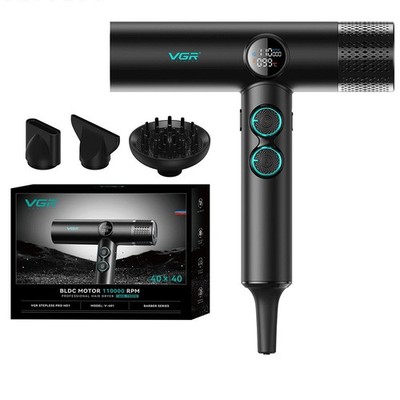 Hair Dryer Schnelles Trocknen Ionen Haartrockner Styling Föhn Diffusor EU/V-401