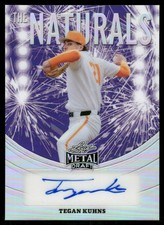2026 Leaf Metal Draft Baseball #TN-TK1 Tegan Kuhns The Naturals Auto /25