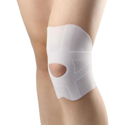 Blesiya Paar Silikon Gel Kniescheibe Bandage Stützbandage Kniegelenk