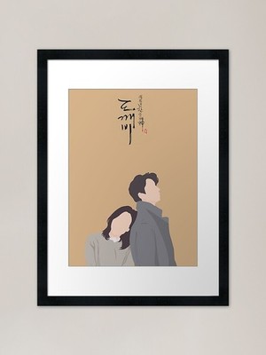 Goblin - KDRAMA, Koreanisches Drama Gobli gerahmtes Wandbild Poster Leinwanddruck Bild