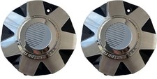 2PCS 7-5/6" Wheel Center Cap Hub Cap Series 06 Cover 16"" 7 Spoke Trailer Rim