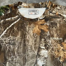 Magellan Outdoors Shirt Realtree Edge Mens XXL camo Camouflage Hunting Gear
