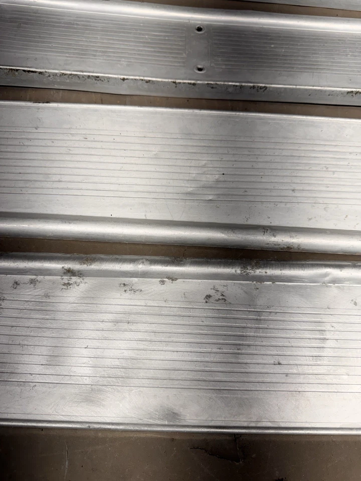 1961-1962 Ford Galaxie 4 Door Carpet Trim Sill Plate Moldings Mercury Park Lane - Image 3 of 4