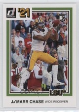 2021 Panini Chronicles Draft Picks Donruss Retro Gold /10 Ja'Marr Chase #36 9o3