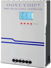 100 Amp MPPT Solar Charge Controller 24V 12V Auto, 100A Solar Panel Regulator Ma