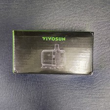 VIVOSUN Aquarium Submersible Water Pump Power Hydroponics 6W 130 GPH