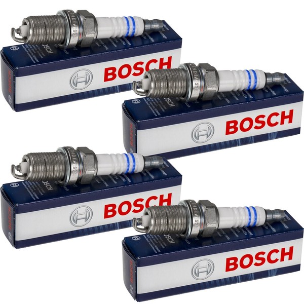 4X Bosch ZüNdkerze FüR Toyota Yaris _P9_ 1.3 Vvt-I SCP1_ NLP1_ NCP1_ 1.0 1.5-image