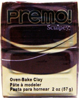 Polyform Premo Modelliermasse, 57 g, Karmin