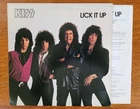 Kiss Lick It Up 1983 LP 1st US Press VG+/VG+ w/Inner Originall VINNIE VINCENT