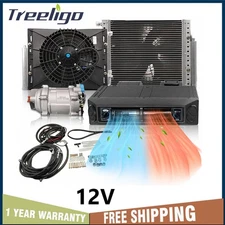 12V Dual Cool & Heat Underdash Electric Air Conditioner DC Universal Car A/C Kit