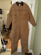 Dickies Men's Coveralls Duck Insulated Size 46/48 Regular Size Extra Large