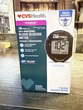 CVS Health Premium True Metrix Self Monitoring Blood Glucose MeterL