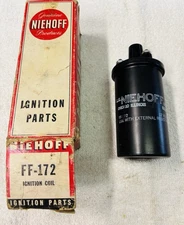 Niehoff 12 Volt Coil FF-172 Ford 1956 B6A-12029A  FAB-12029B