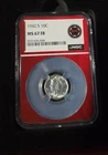 1942 S Mercury Dime MS 67 FB NGC Certified Silver 10C San Francisco Uncirculated