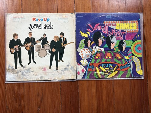 The Yardbirds Little Games & Having A Rave Up With The Yardbirds Vinyl Album