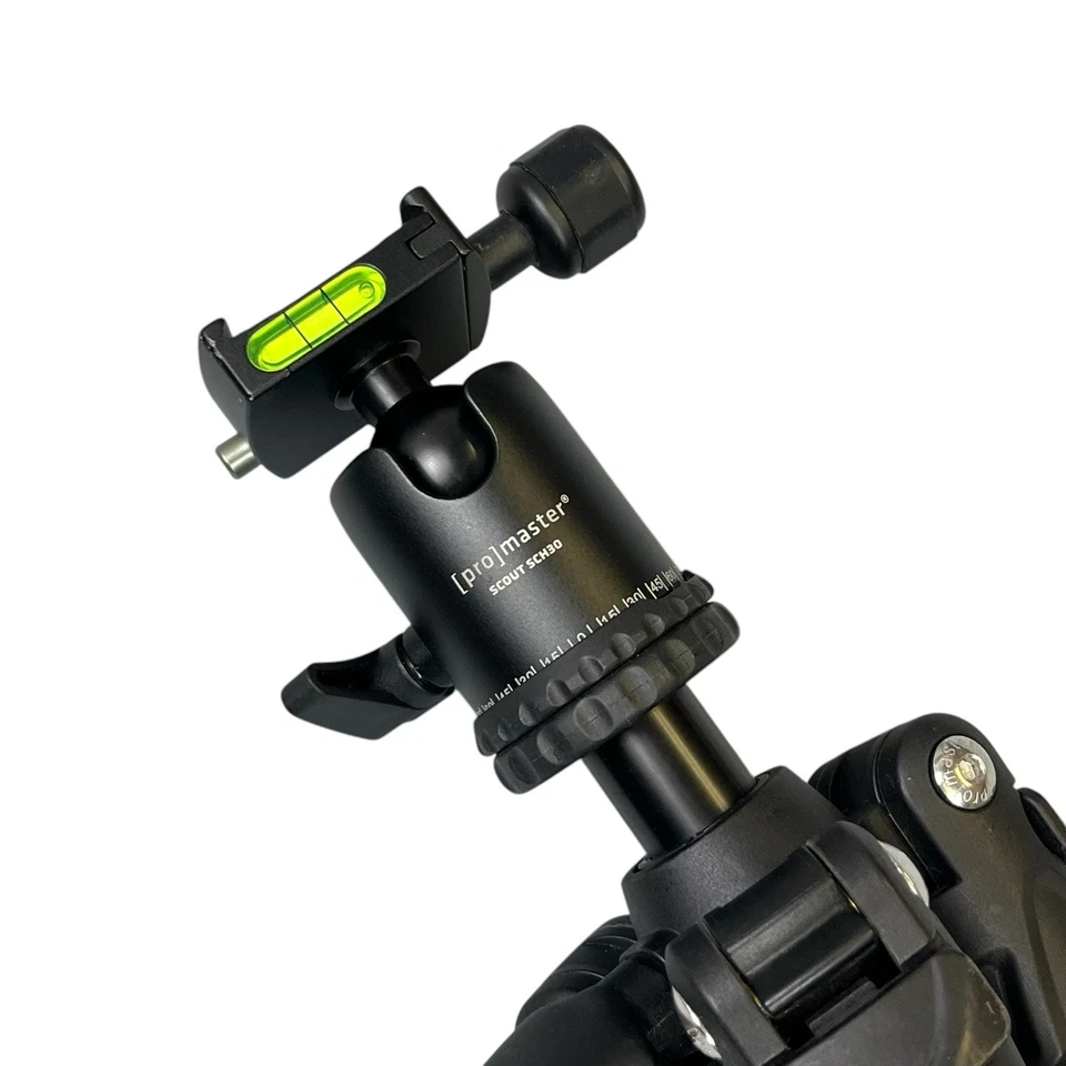 ProMaster Scout series SC423 Tripod with SCH30 Ball Head No Plate Good - Image 3 of 4