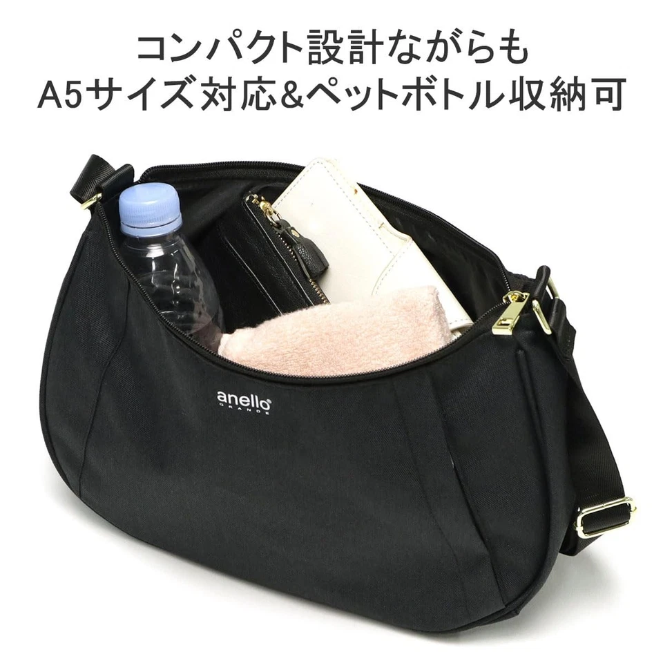 anello GRANDE Messenger Bag in Denim Blue - Image 4 of 4