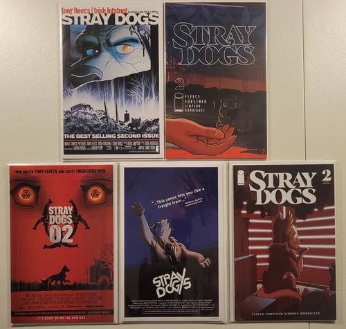 51x STRAY DOGS complete 1 2 3 4 5 A B 1st 2nd 3rd 4th 5th Nightwing 78 FOIL 1st! - Picture 5 of 12