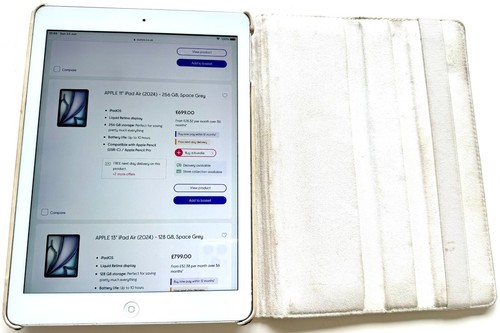 Apple iPad Air 1st Gen 9.7 Inch Tablet Wifi 16GB Space Grey Unlocked 2013 A1474 - Picture 20 of 24