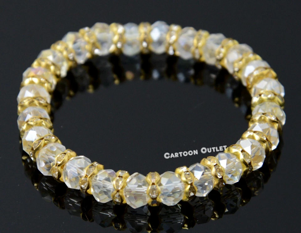 12 Bracelet Recuerdos  De Bautizo Primera Comunion Baptism First Communion Beads - Image 3 of 4