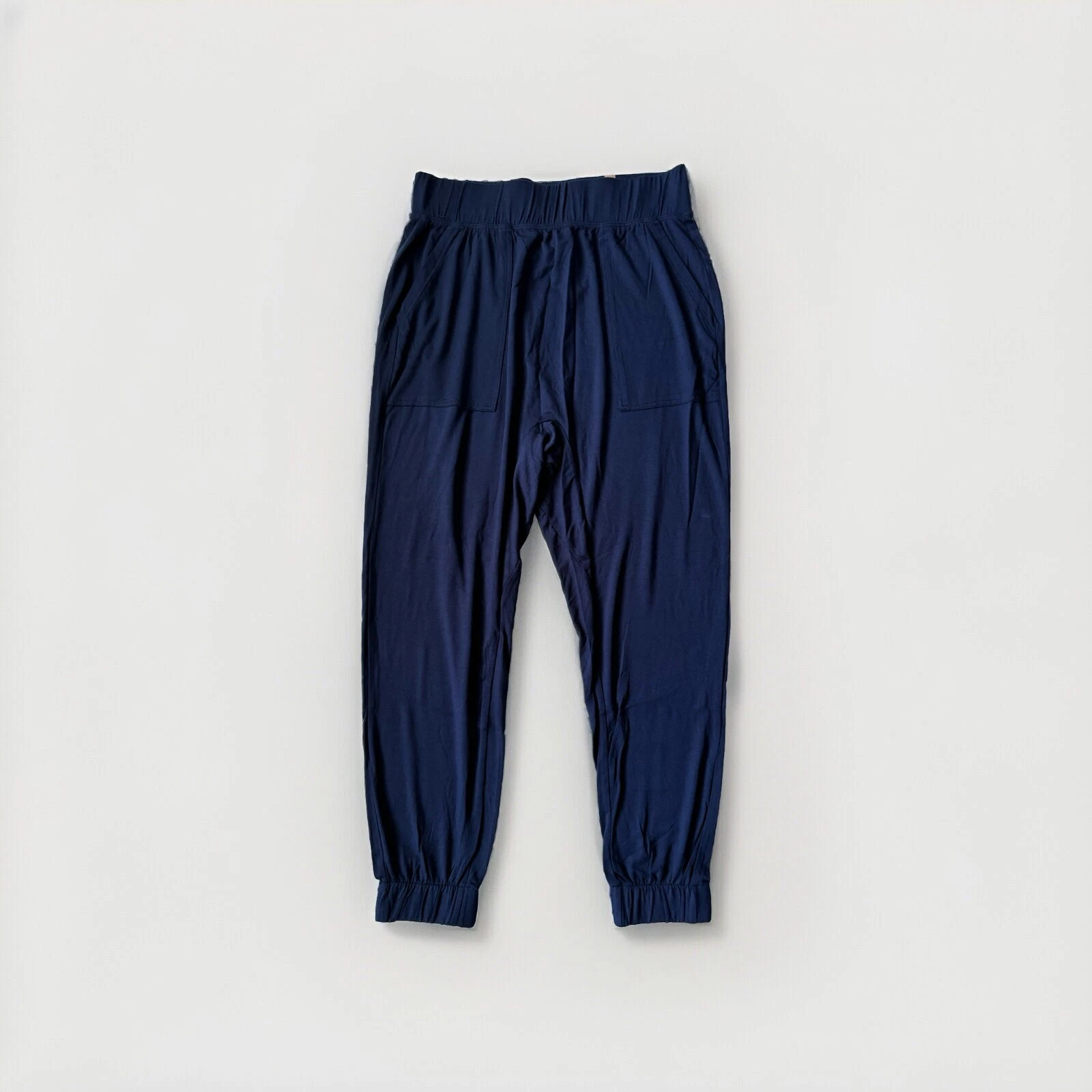 Lunya Soft Modal Draped Joggers Size M New Blue
